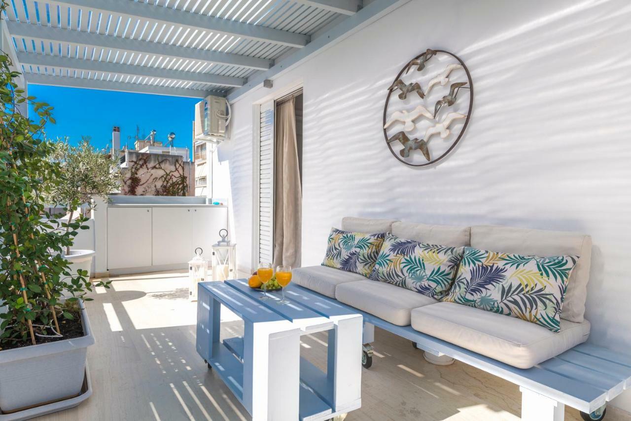 Appartamento Melidi Luxury Penthouse In Koukaki Atene Esterno foto