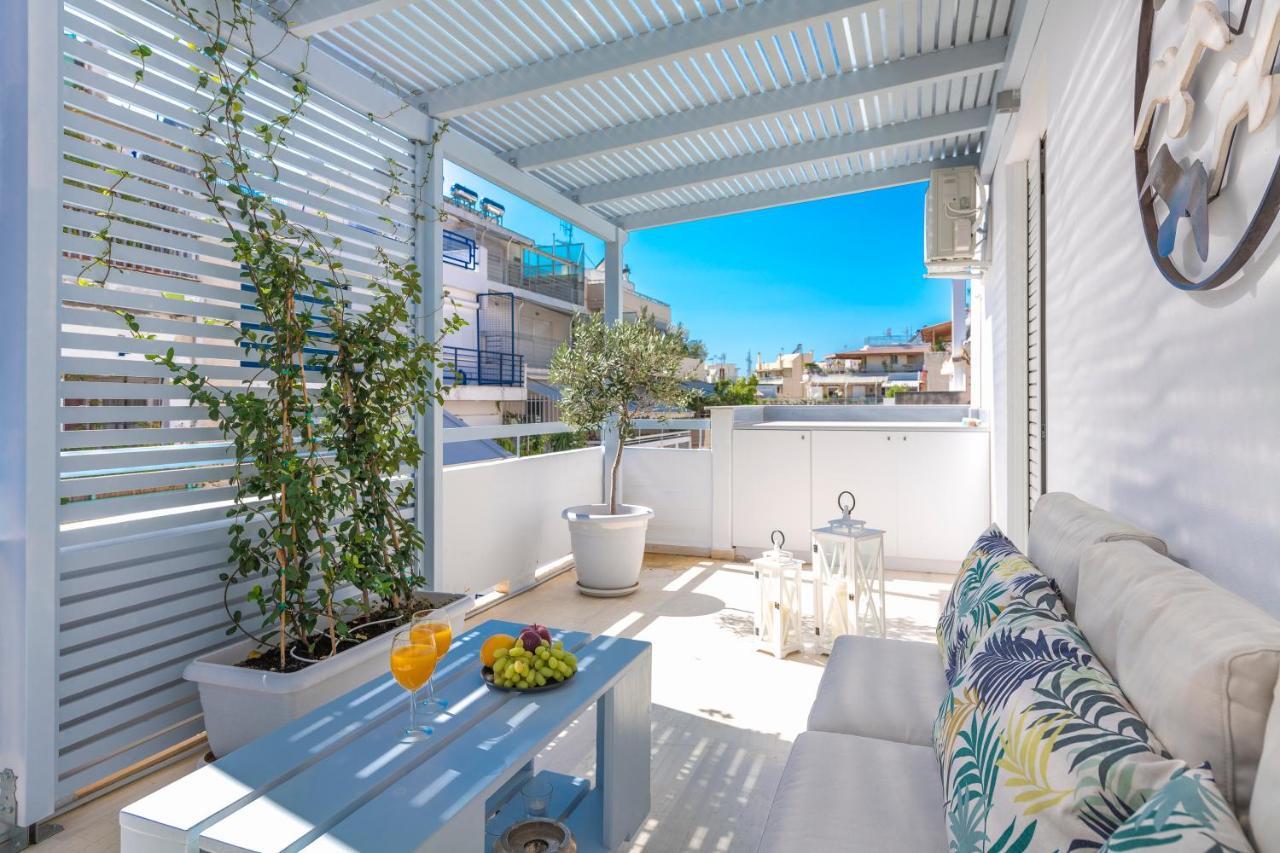 Appartamento Melidi Luxury Penthouse In Koukaki Atene Esterno foto
